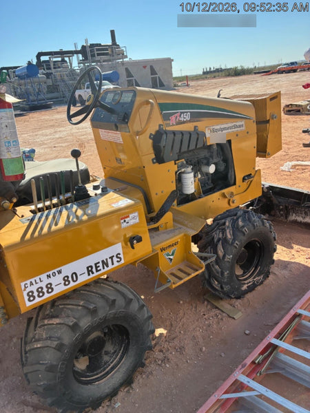 2019 VERMEER RTX450
