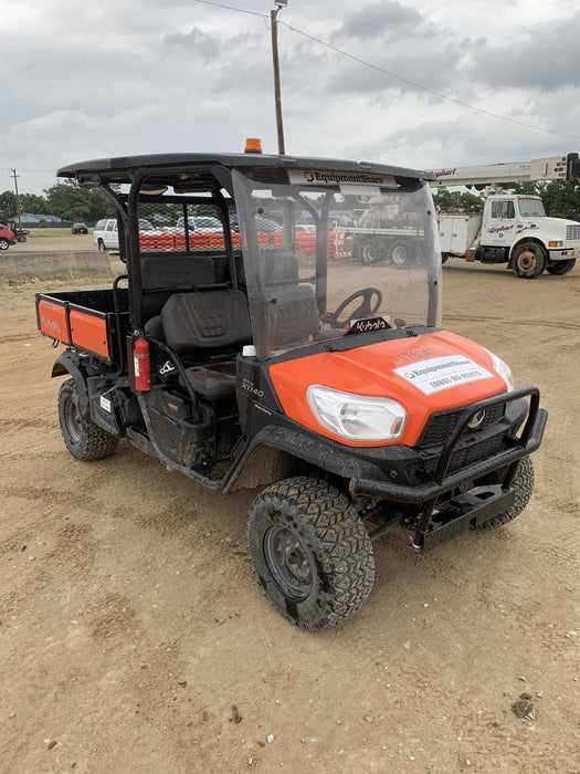 2021 Kubota RTV-X1140W-H Plastic Canopy, Windshield Acrylic Clear, LED Strobe Light, Wire Harness Kit, Back up Alarm