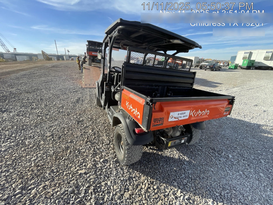 2020 Kubota RTV-X1140 CANOPY,STROBE,BACK UP ALARM,WINDSHIELD, FIRE EXT
