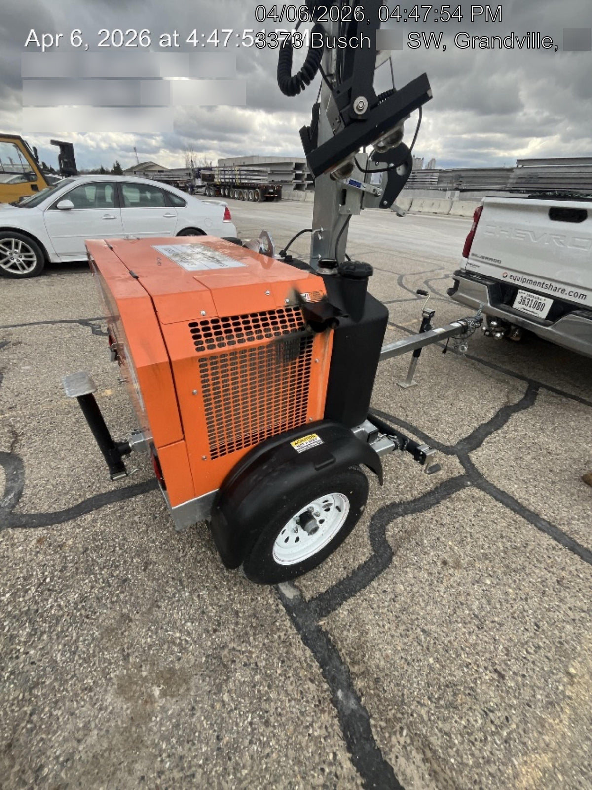2024 Wanco WLTT-4MM4K Diesel, Deep Sea Controller, Shore Power Plug, Auto Start, (4) 350W LED Floodlights, 4kW Generator, 60 Gal Fuel Tank, 2" Ball, T3