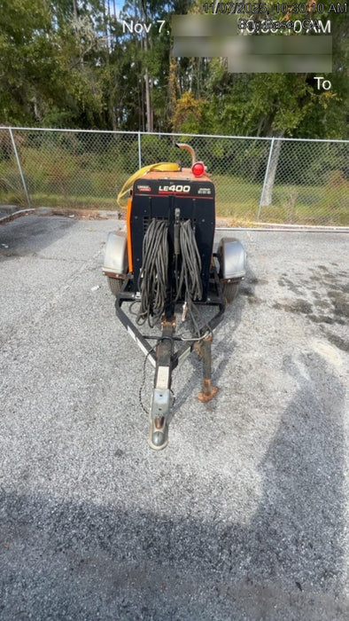 2022 Lincoln Electric LE400 Kubota V1505, Trlr, Cable Rack, Light Kit, ES Decals, T3