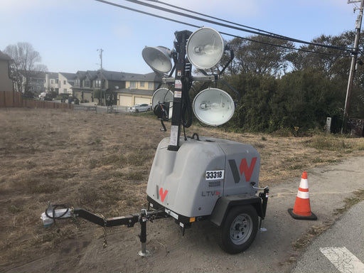 2019 Wacker Neuson LTV6L-MH Wacker Neuson LTV6L Mobile Light Tower w/Fuel Level Sensor Installed