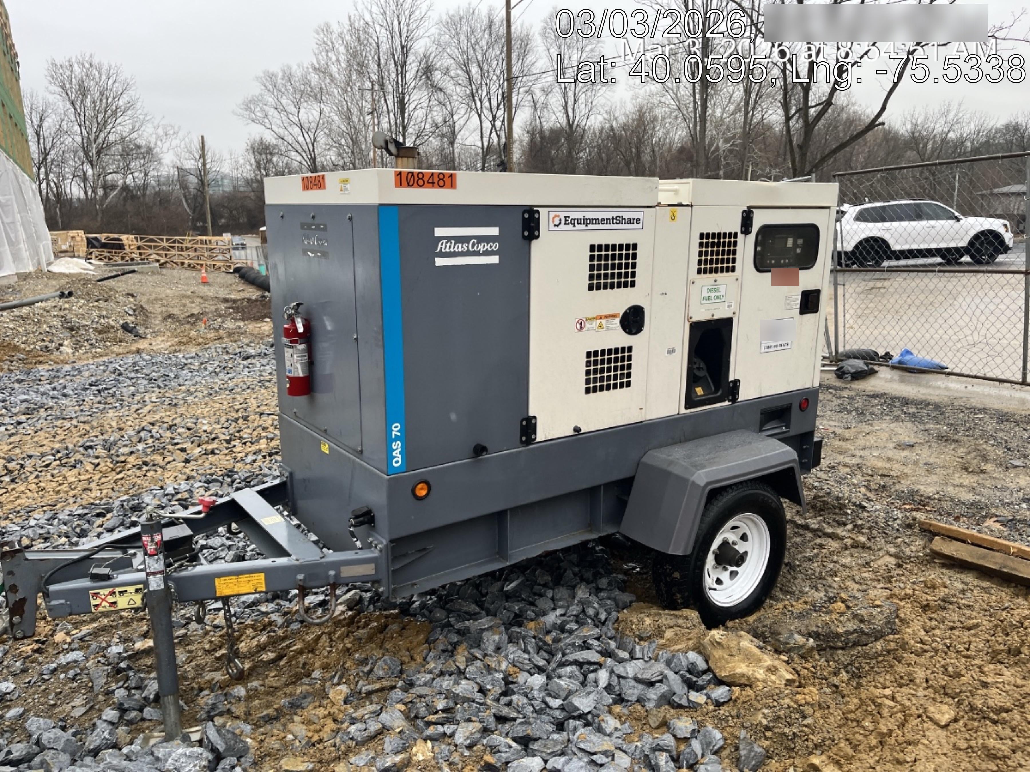 2020 ATLAS COPCO QAS 70