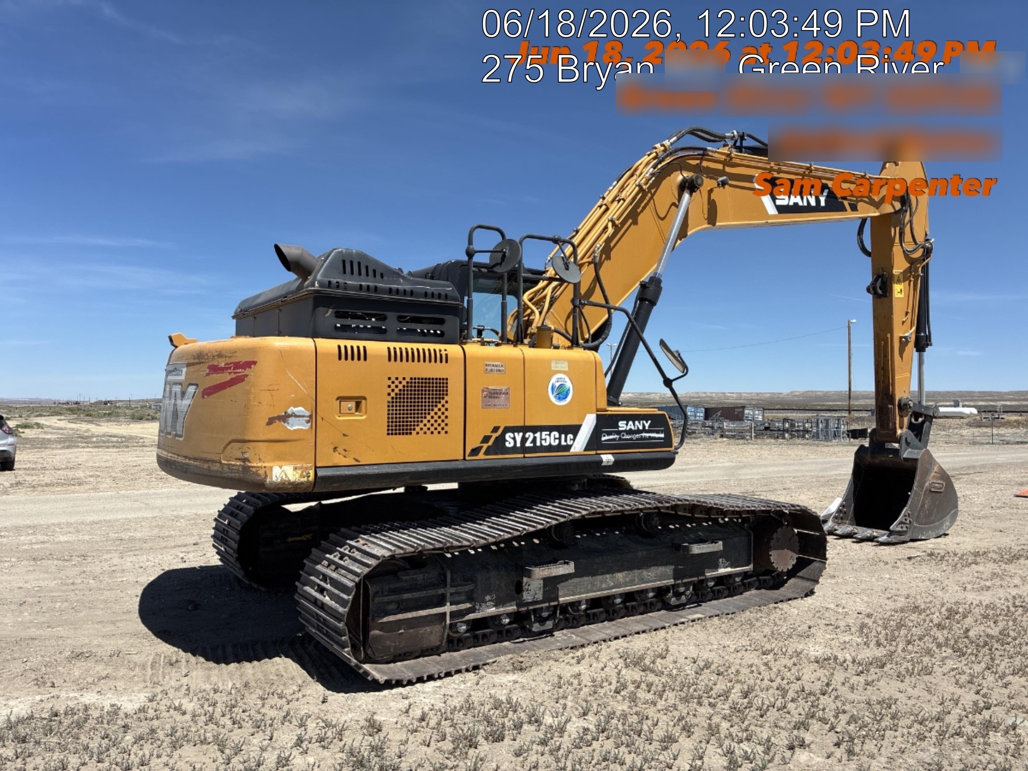2019 SANY SY215