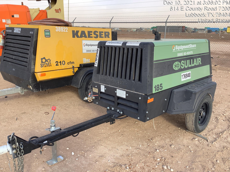 2021 SULLAIR 185D-DPQ KU4F