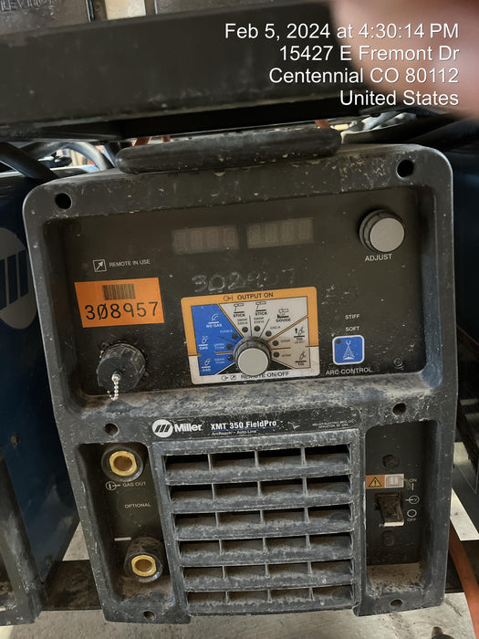 2023 MILLER ELECTRIC XMT 350