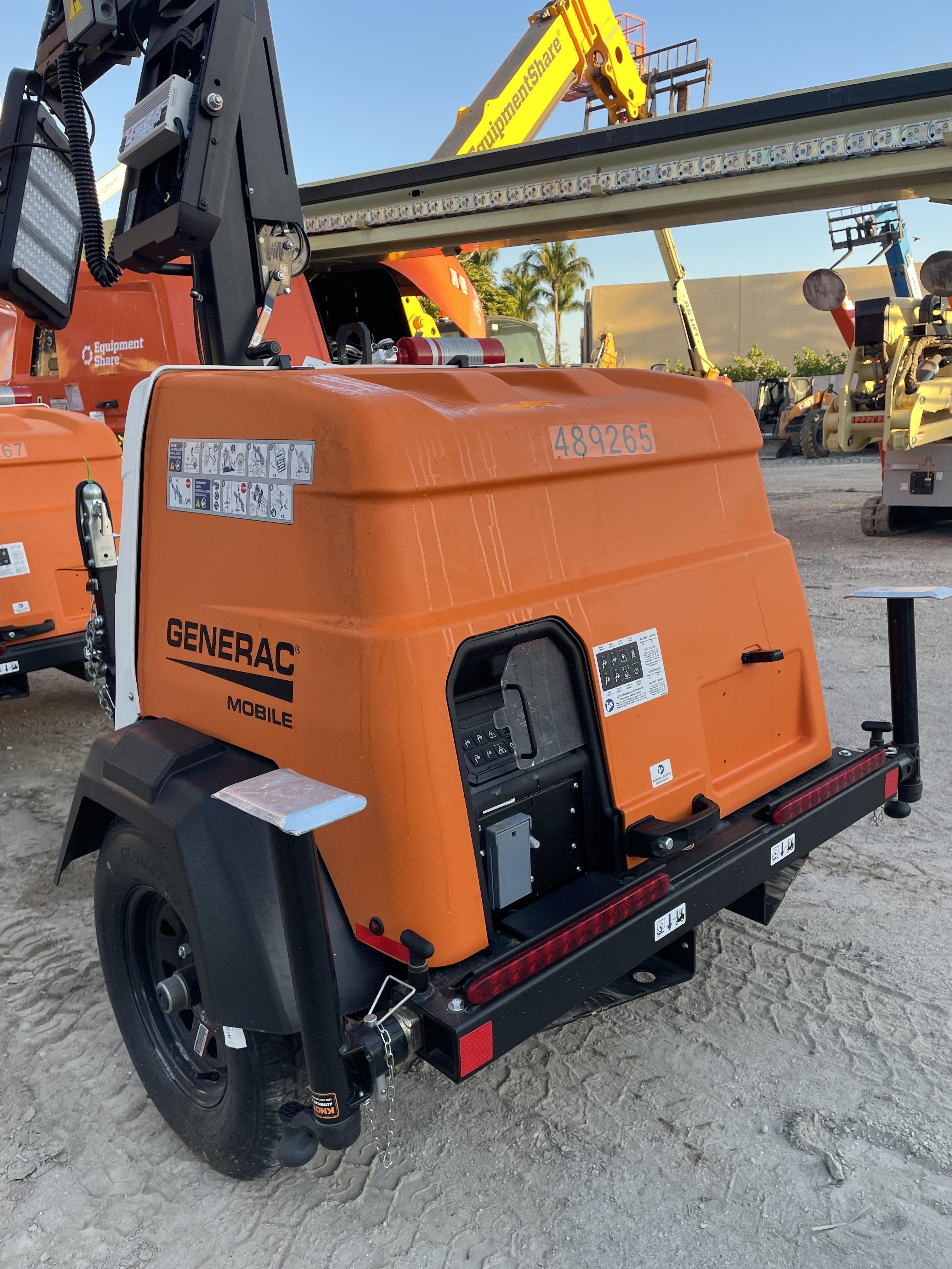 2025 Generac MLTS-4 Diesel, Mitsubishi L2E, 7.1 hp @1800 rpm, Flex Switch 120V Input, Powerzone Controller, (4) 320W LED Lights, 4kW Generator, 39.9 Gal Fuel Tank, 2" Ball, T3, ES Decals