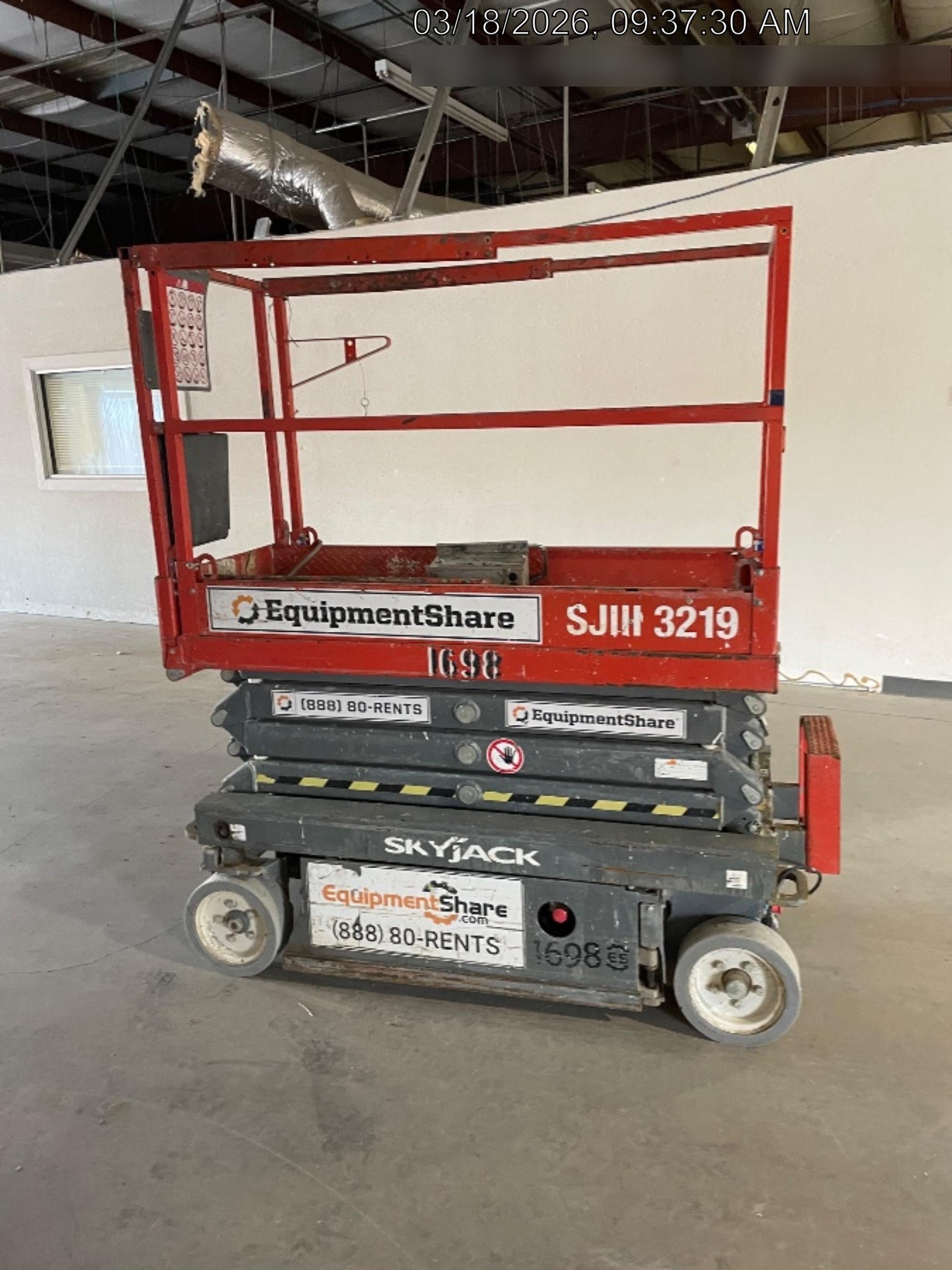 2016 Skyjack SJIII-3219 Skyjack SJ3219 Scissor Lift