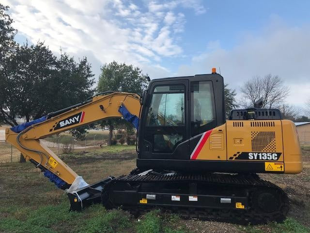 Sany SY135C SY135 Tier 4 - Cab, Hydraulic QC, Hydraulic Breaker, 36" HD Sany Bucket, 42" HD Sany Bucket, 24" HD Sany Bucket