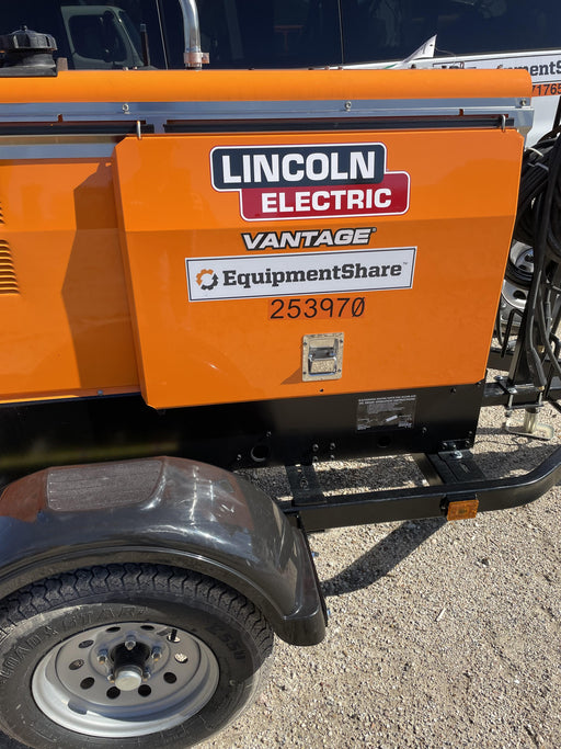 2022 Lincoln Electric LE400 Kubota V1505, Trlr, Cable Rack, Light Kit, ES Decals, T3