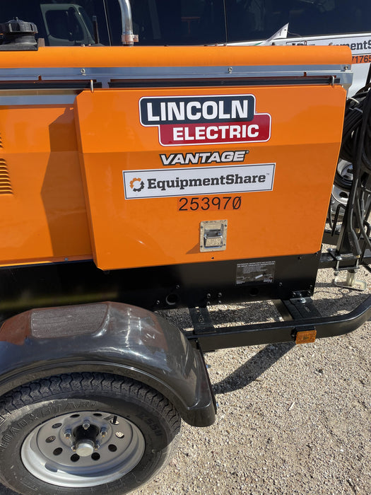 2022 Lincoln Electric LE400 Kubota V1505, Trlr, Cable Rack, Light Kit, ES Decals, T3