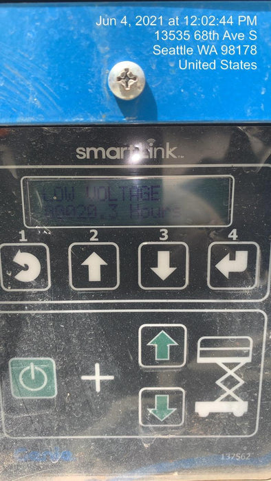 2020 Genie GS-1930 Solid Non Marking Tires, Beacon, Folding rails with half height swing gate, Telematics