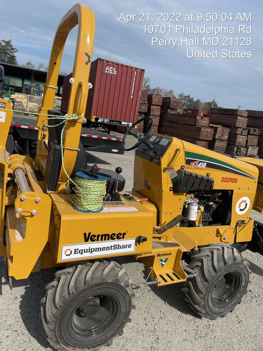 2022 VERMEER RTX450