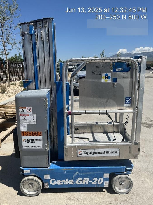 2021 GENIE GR-20