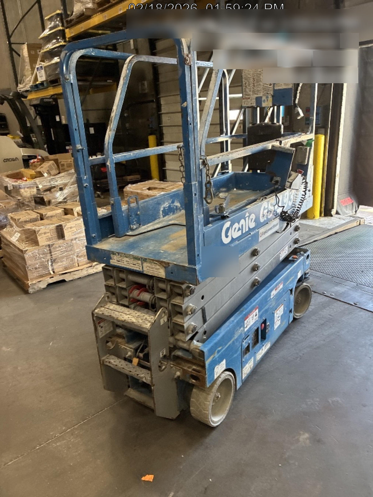 2018 Genie GS-1930 Genie GS-1930 w/Fixed Rail, Chain Entry