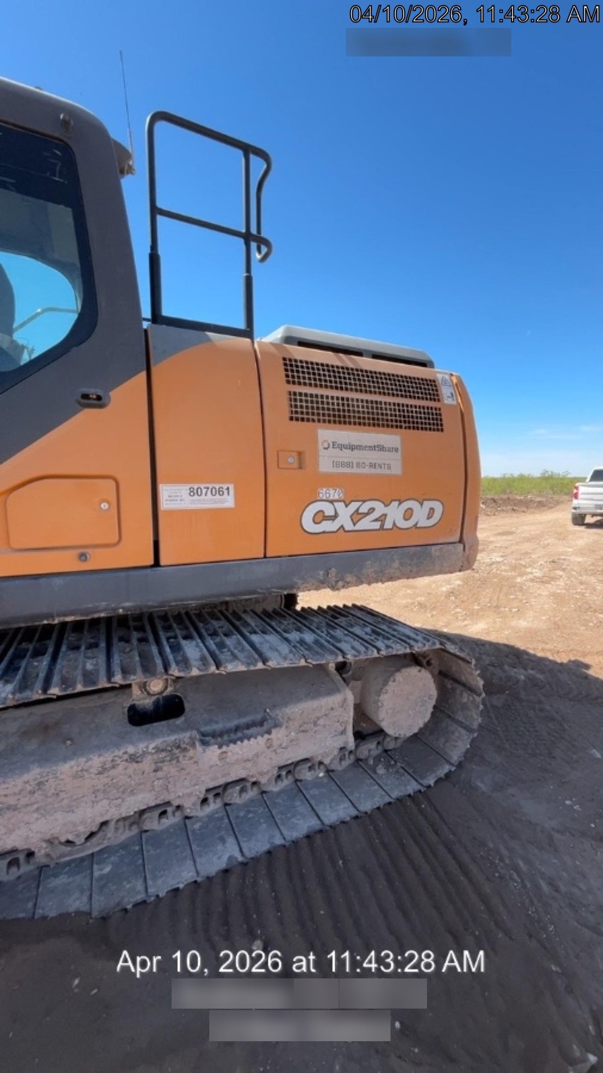 2020 CASE CX210D