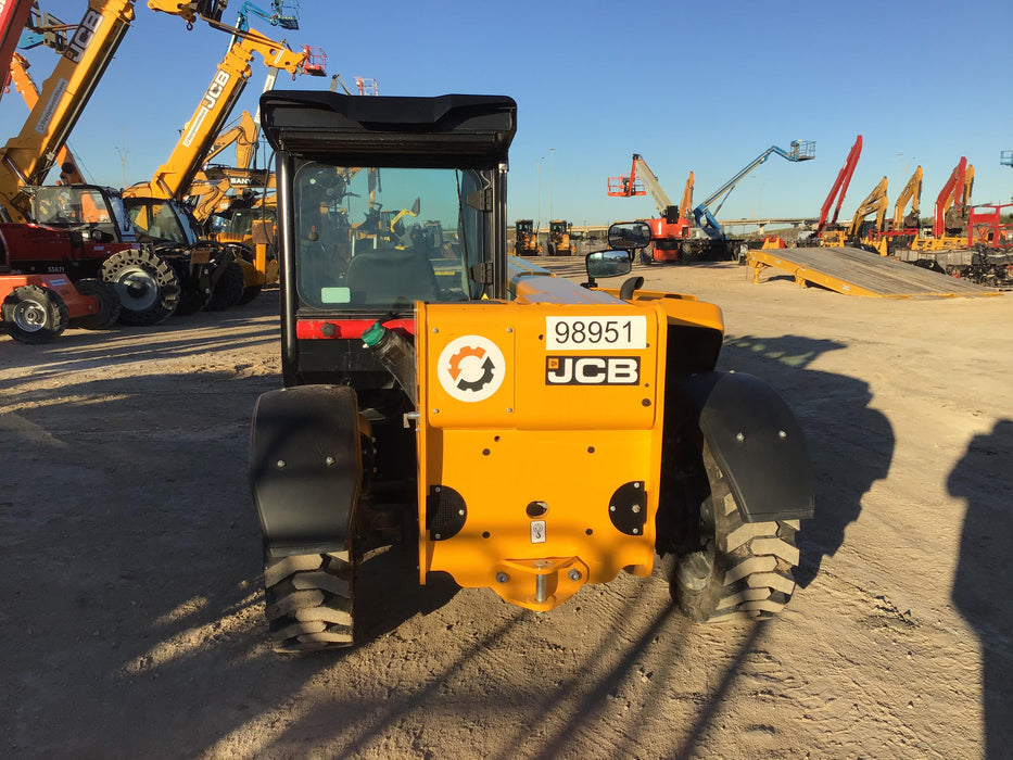 2020 JCB 505-20TC Cab/Heat/Air, Solid Tires, Work Lights, Beacon, Aux Hydraulics, Back up Alarm, ES Decals