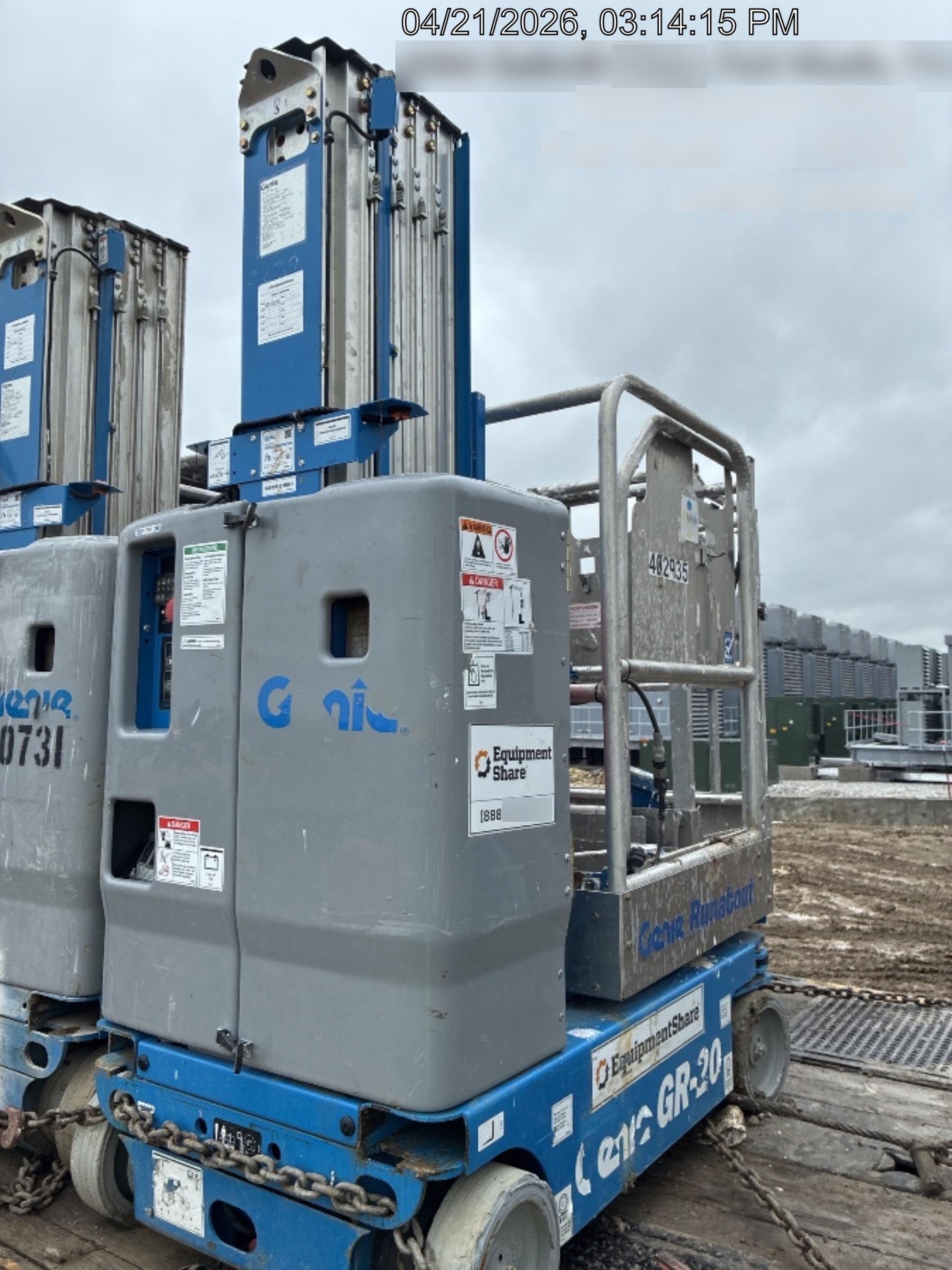 2019 GENIE GR-20