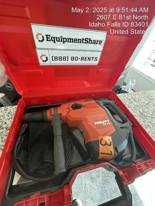 2023 HILTI TE 70-AVR