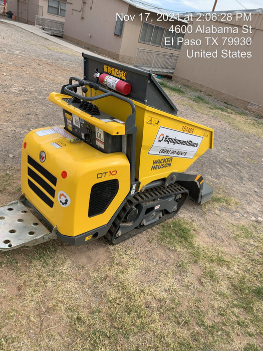 2021 WACKER NEUSON DT10