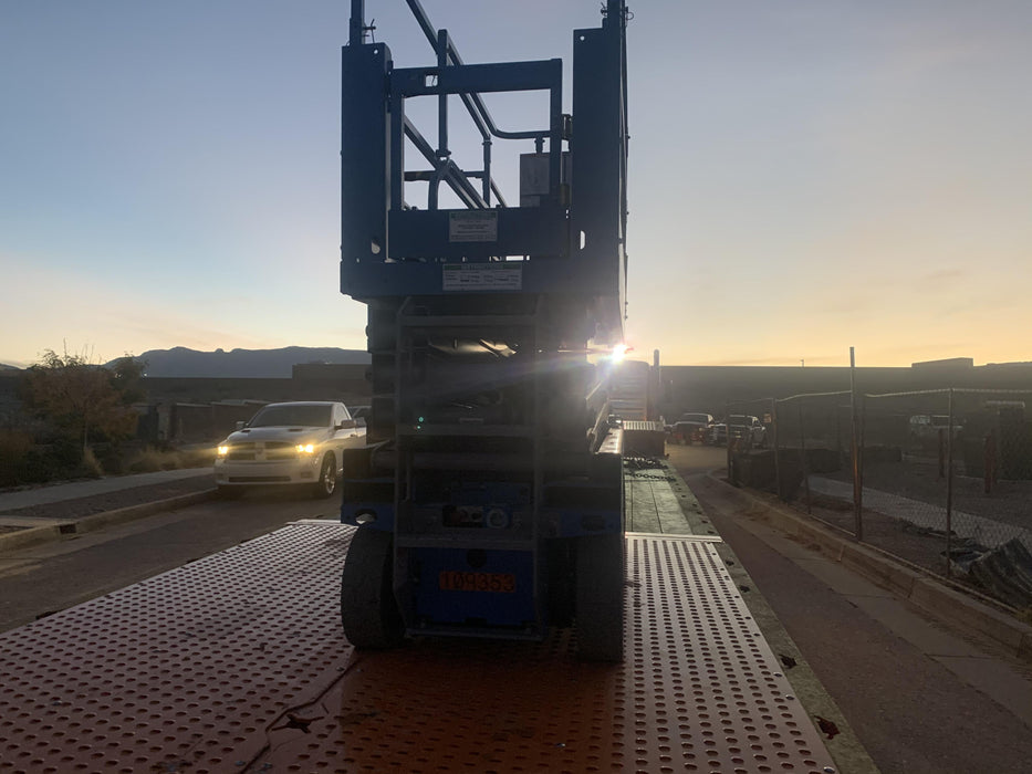 2020 Genie GS-2632 Solid NM Tires, Folding Rails with Half-Height Swing Gate, Beacon