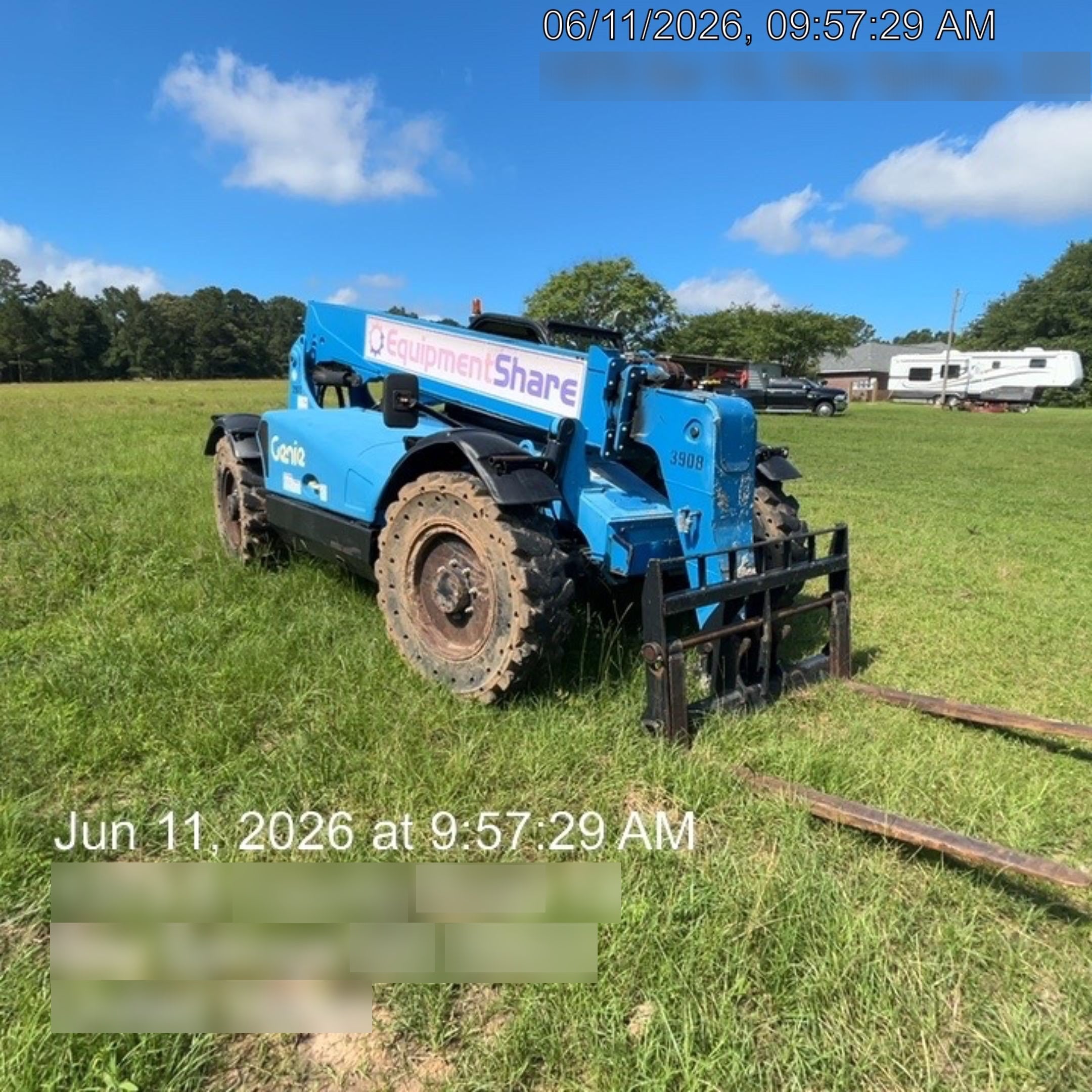 2017 Genie GTH-636 Genie GTH636, Foam Filled Tires, 48" carriage