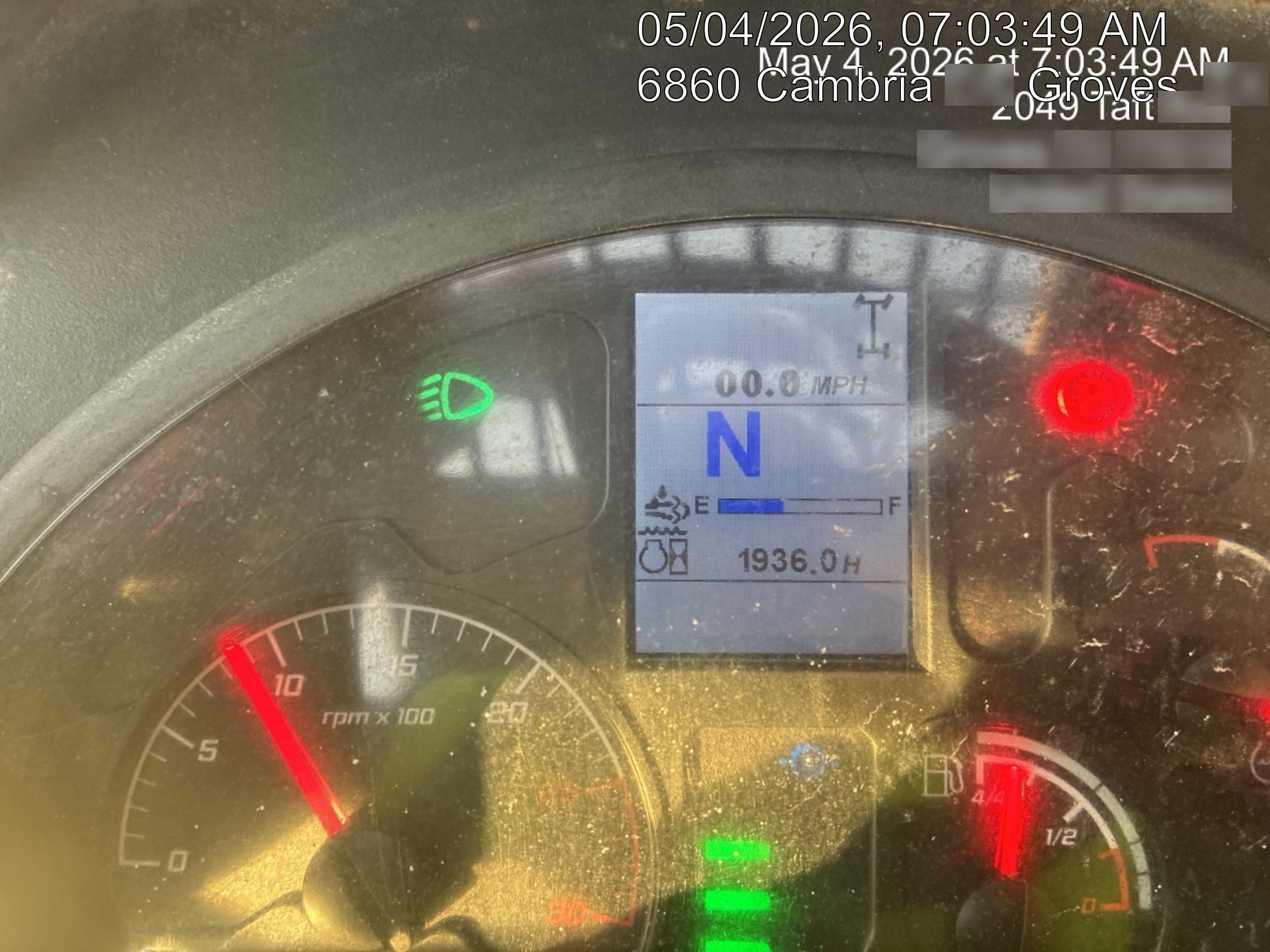 2021 SANY STH1056