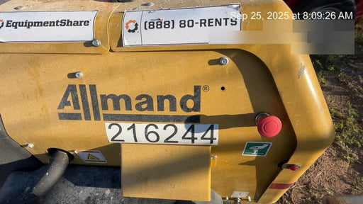 2022 Allmand NLV3GR (4) LED Light Fixture 350W, 23' Vertical Mast, 3kW Prime, Towable, Deep Sea L401, Leveling Jacks, Yanmar T4F 5.8hp