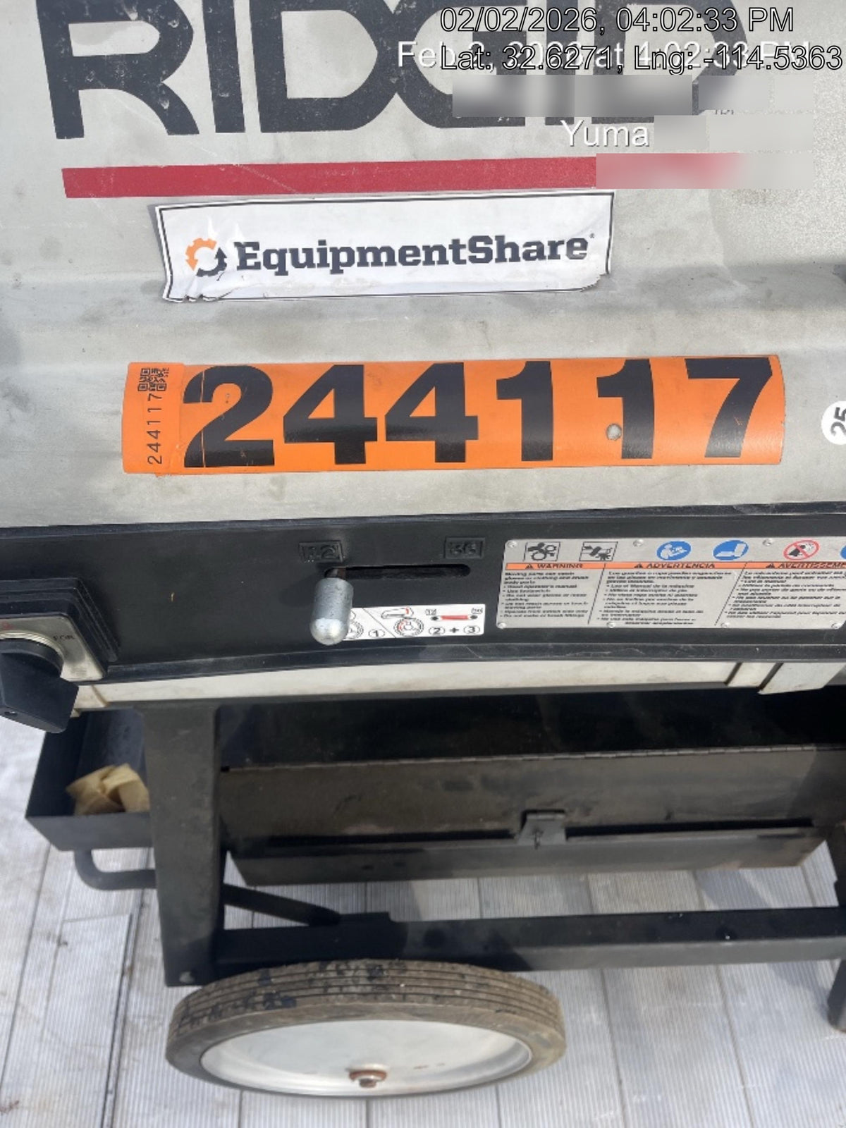 2022 RIDGID 1224