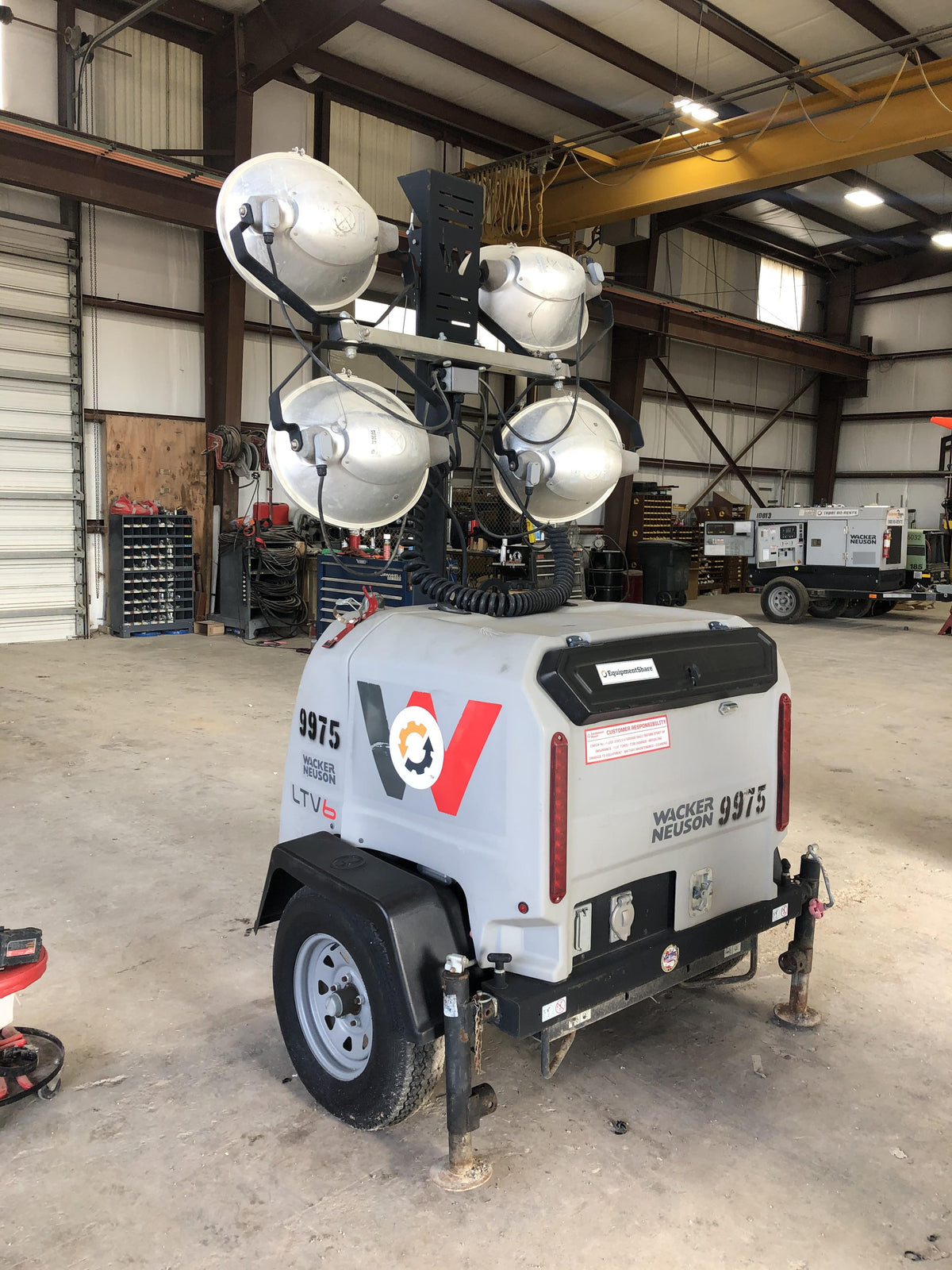 Wacker Neuson LTV6K-MH Wacker Neuson LTV6K Towable Light Tower