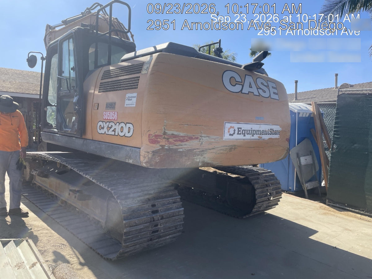 2021 CASE CX210D