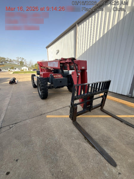 2018 Manitou MTA8044 MTA 8044 - 74 HP T4, Canopy, Worklights/Strobe, Beacon, 66" Carriage, 48" Forks, Solid Tires, Lift Hook, Aux Hydraulics