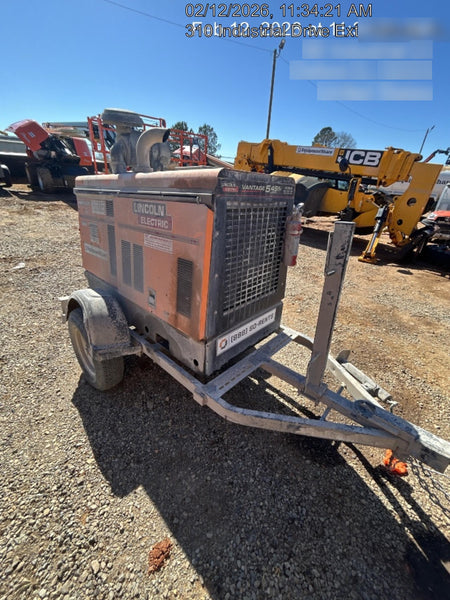 2021 Lincoln Electric Vantage 549X Ready Pak 3, ORANGE (includes trailer, cable rack, fender light kit)