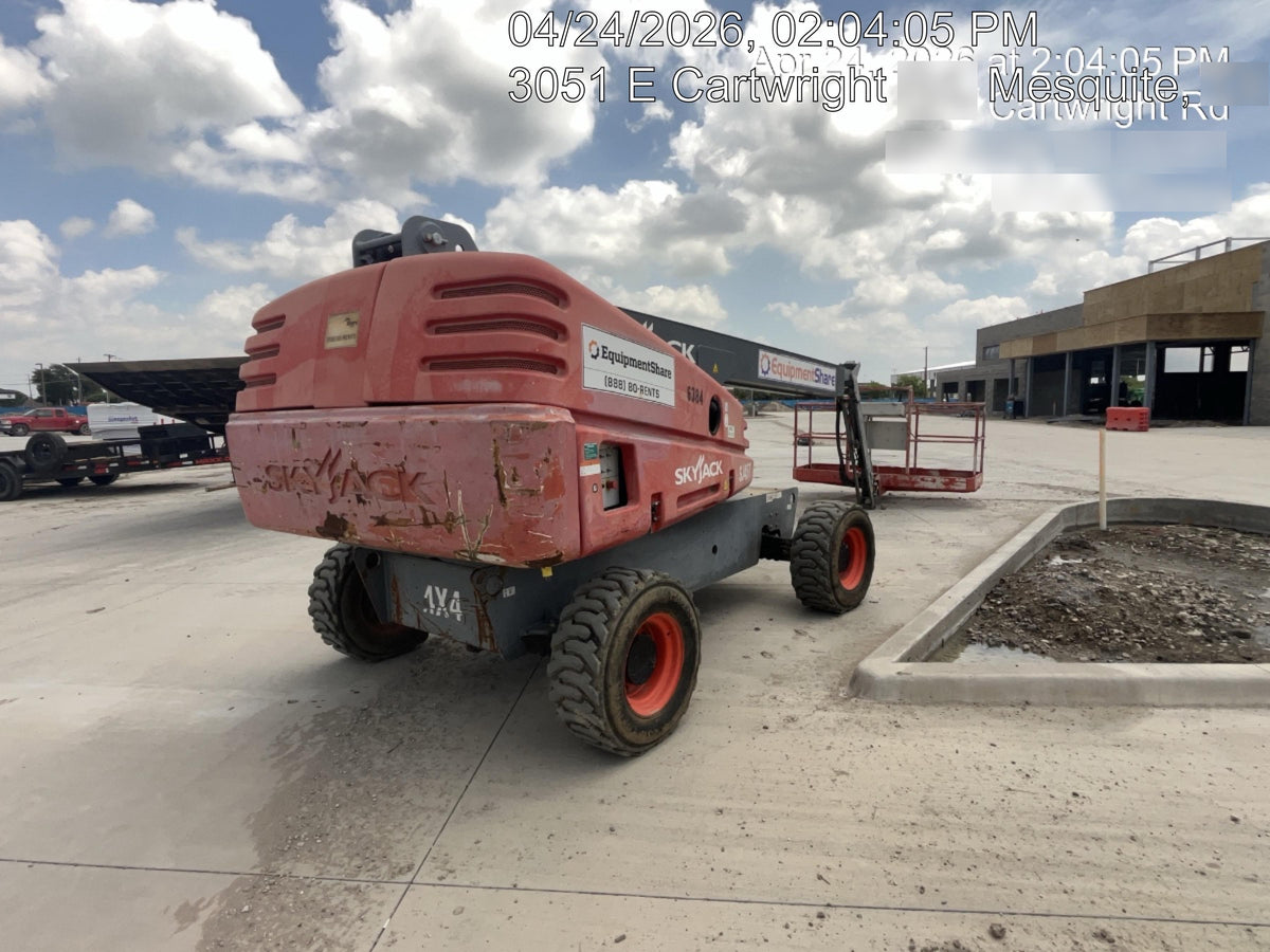 2017 Skyjack SJ45T+ Skyjack 45T, Diesel Engine, Foam Filled Tires,36x96" Platform, Extended Warranty 5yr/5k hr