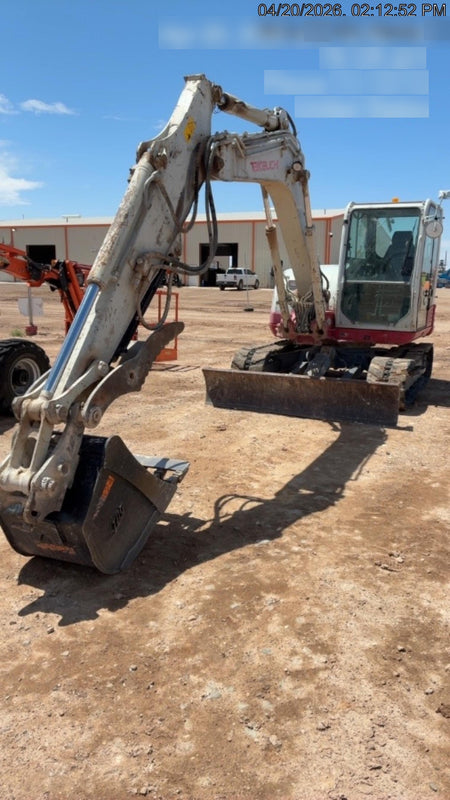 2019 Takeuchi TB290 Takeuchi TB290 Cab/Heat/AC w/Rubber Tracks, Auxiliary Hydraulics, Dozer Blade, Manual QC, 18/24/36" Buckets, Hydraulic Thumb Installed