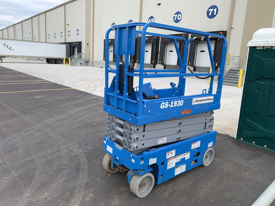 2020 Genie GS-1930 Fixed rails with chain entry gate - Pre A92.20