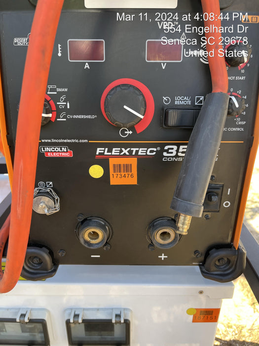 2021 LINCOLN ELECTRIC FLEXTEC 350X
