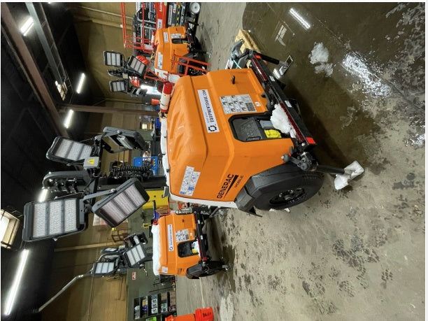 2023 Generac MLT2 Diesel, Flex Switch 120V Input, Powerzone Controller, 
(4) 320W LED Lights, 4kW Generator, 39.9 Gal Fuel Tank, 2" Ball, T3