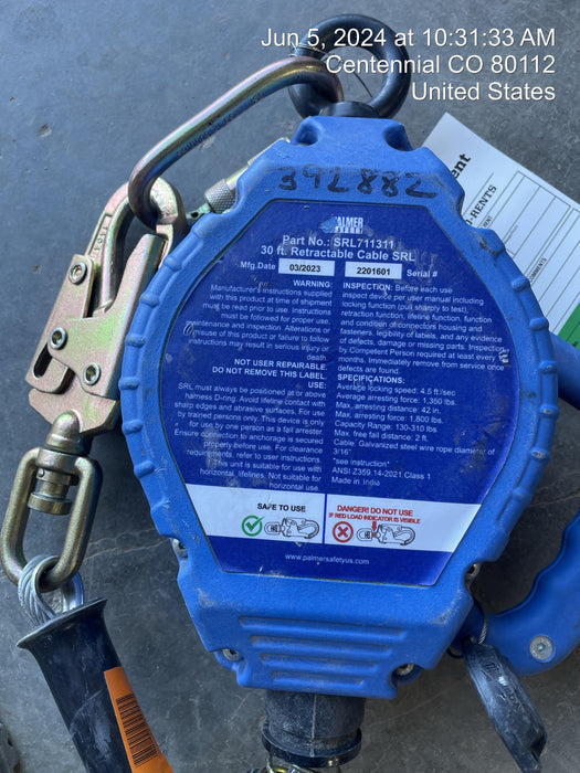 2024 PALMER SRL711311