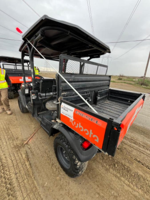 2021 Kubota RTV-X1140W-H Plastic Canopy, Windshield Acrylic Clear, LED Strobe Light, Wire Harness Kit, Back up Alarm