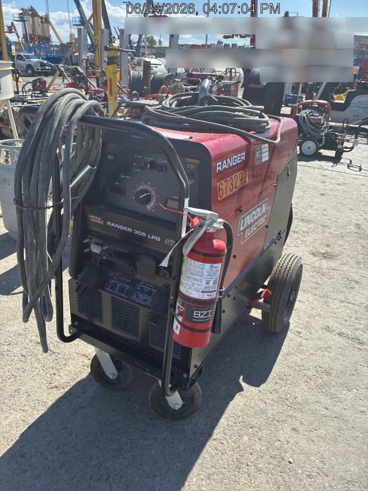 2026 LINCOLN ELECTRIC Ranger 305 LPG