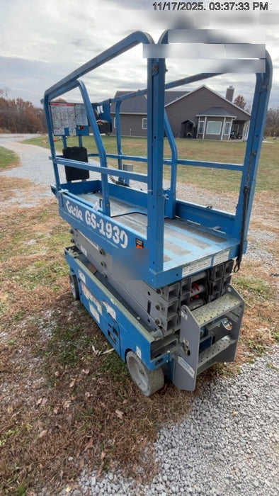 2018 Genie GS-1930 Genie GS-1930 w/Fixed Rail, Chain Entry
