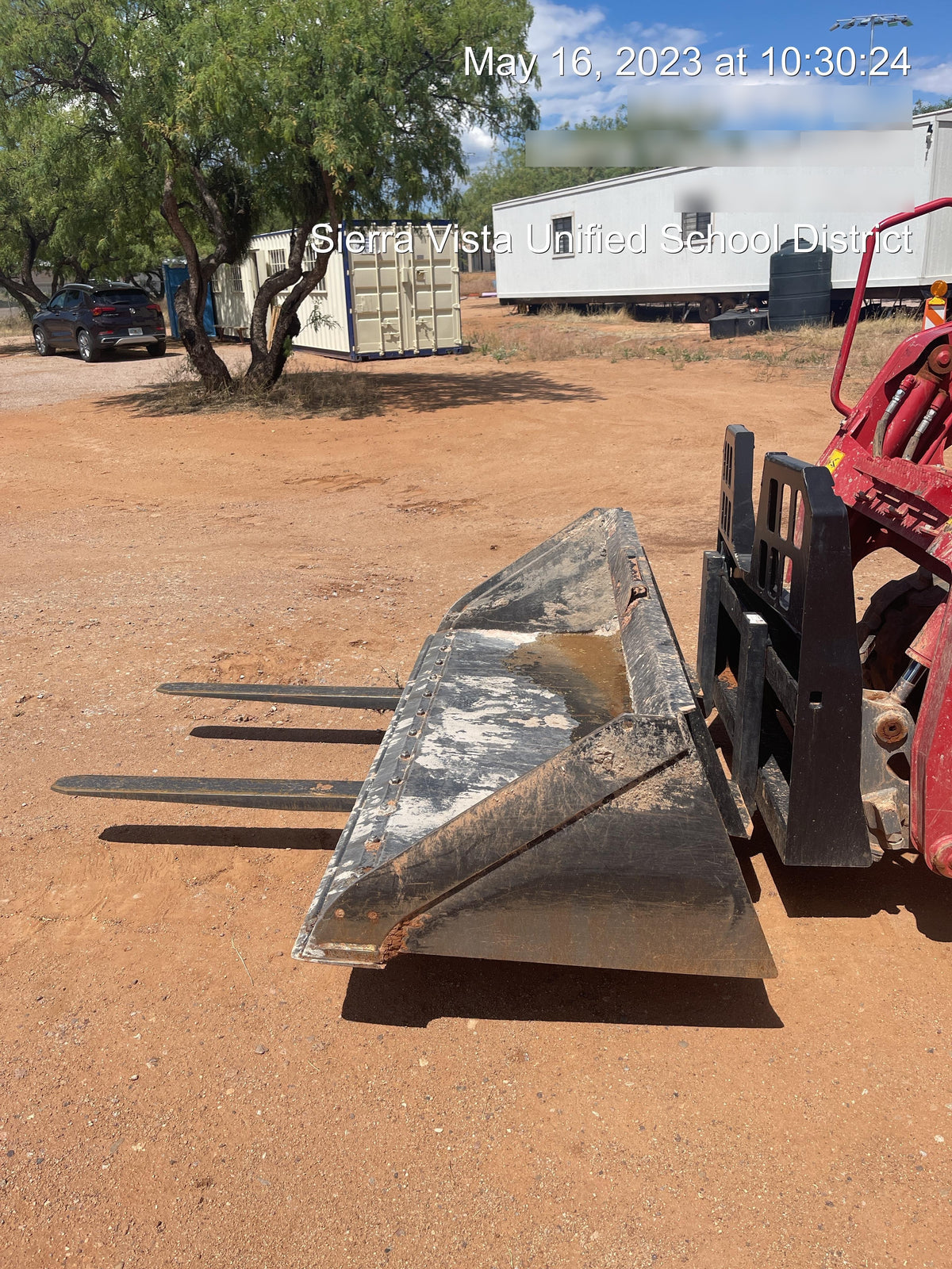 2021 FEMA 72" Skid Steer Forks FEMA