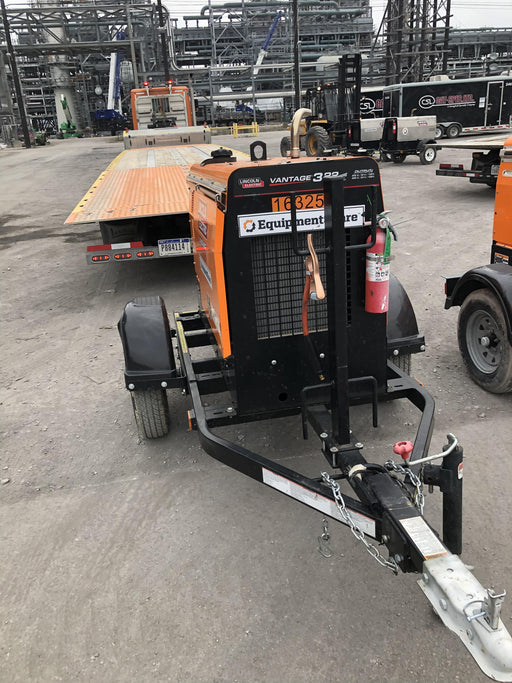 2021 Lincoln Electric Vantage 322 Vantage 322 Ready Pak 3 w/ Decals, ORANGE (includes trailer, cable rack, fender light kit) NO Telematics