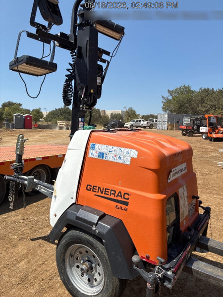 2023 Generac MLT2 Diesel, Flex Switch 120V Input, Powerzone Controller, (4) 320W LED Lights, 4kW Generator, 39.9 Gal Fuel Tank, 2" Ball, T3
