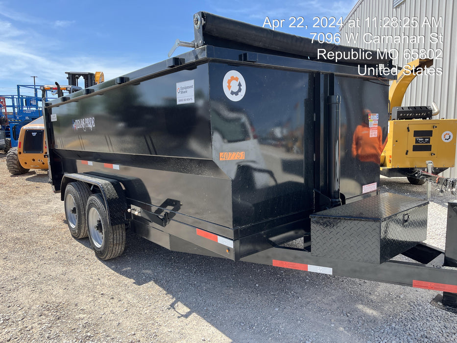 2024 TEXAS PRIDE TRAILERS DT714416KBP