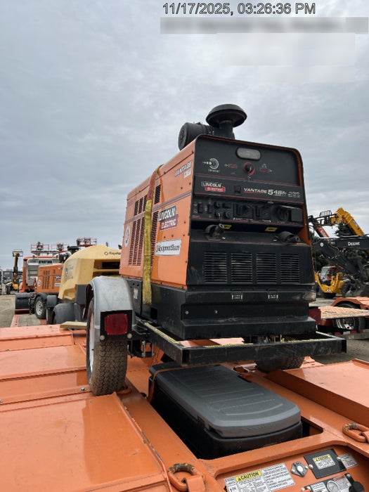 2023 Lincoln Electric Vantage 549X Crosslink Technology, Trailer Mounted, ES Decals, T3