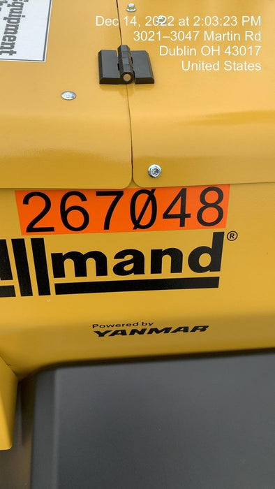 2022 Allmand NLV3GR (4) LED Light Fixture 350W, 23' Vertical Mast, 3kW Prime, Towable, ES Decals, T3