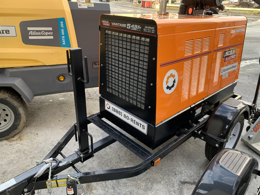 2021 Lincoln Electric Vantage 549X Ready Pak 3, ORANGE (includes trailer, cable rack, fender light kit)