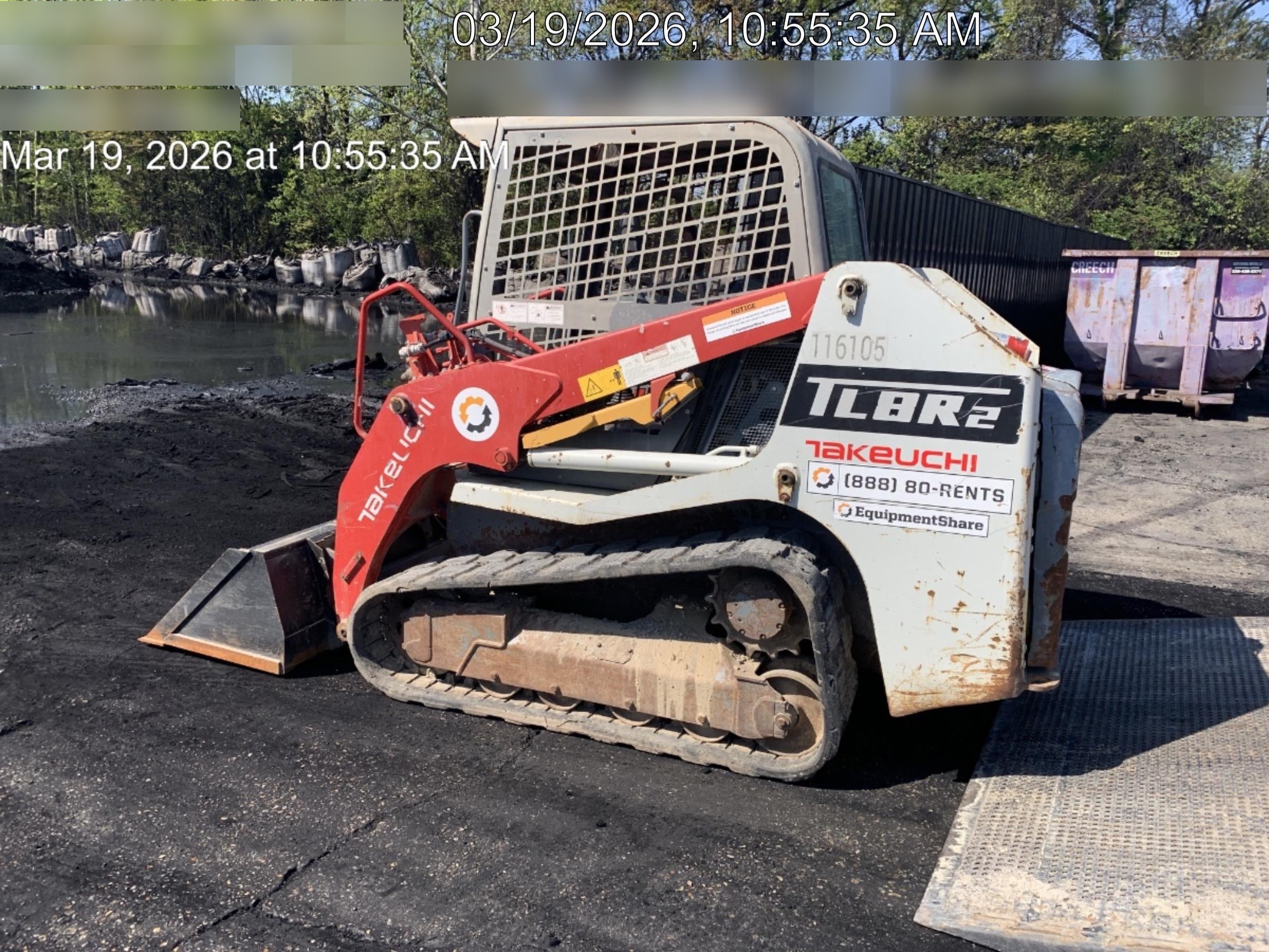 2020 Takeuchi TL8R2-R Canopy, Manual QC